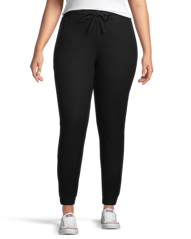 Denver Hayes Women's Linen High Rise Jogger Pants | Marks