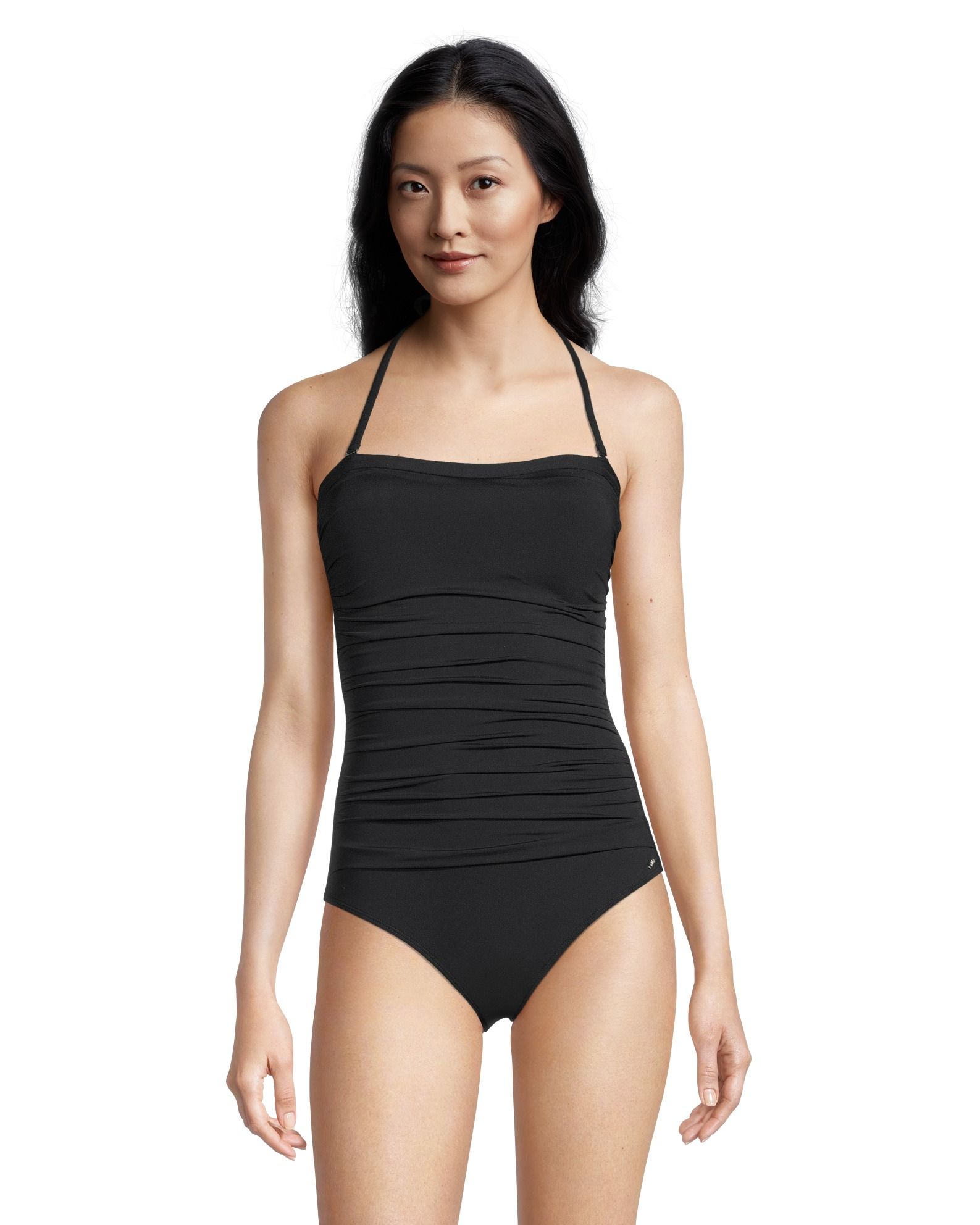 Ruched One Piece Swimsuit, Elegant Padded Bra with Drawstring Printed for  Beaches (M) Apricot : : Clothing, Shoes & Accessories