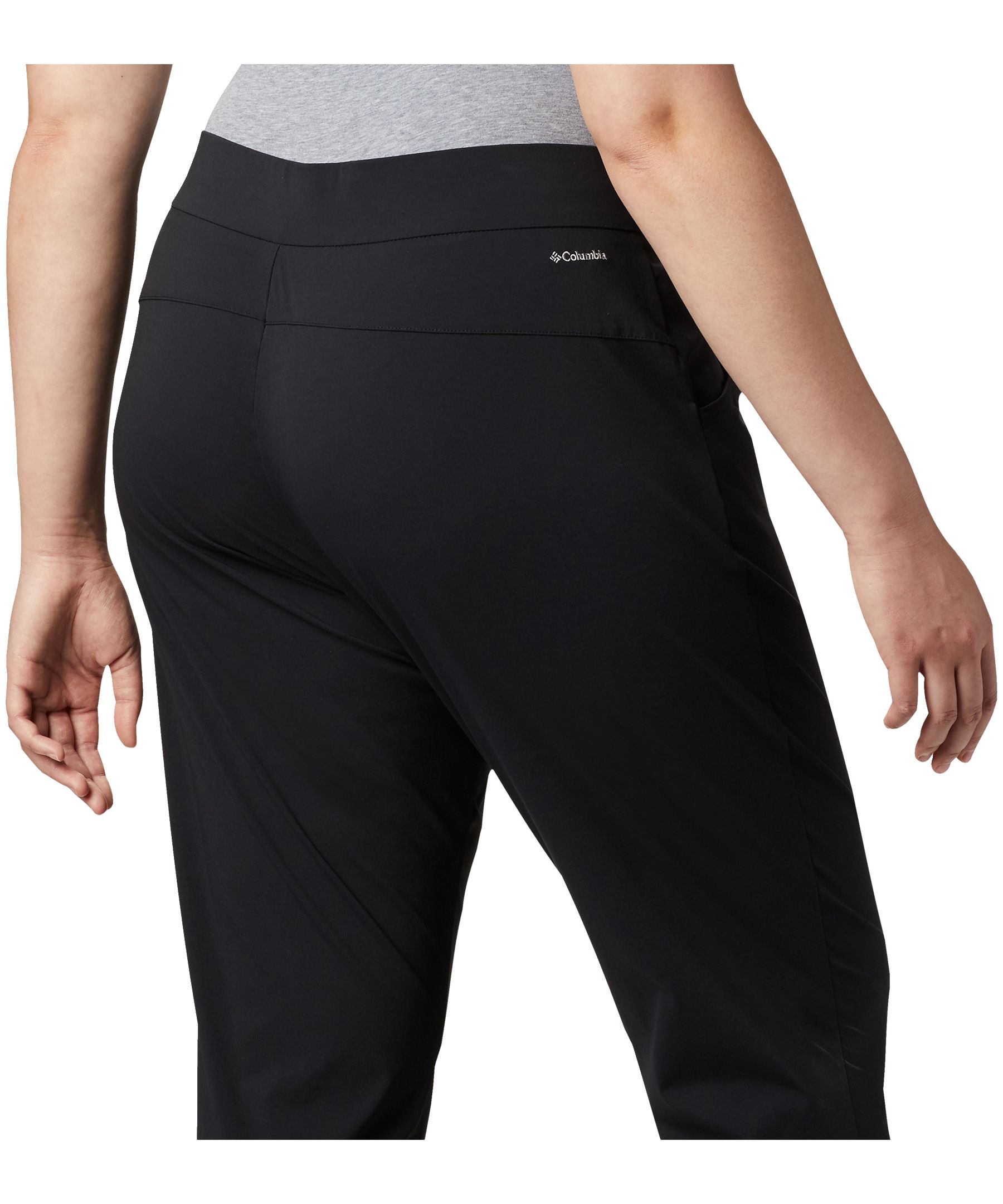 Columbia Women's Anytime Casual Pull On Pants, Hiking, Casual, Slim Fit