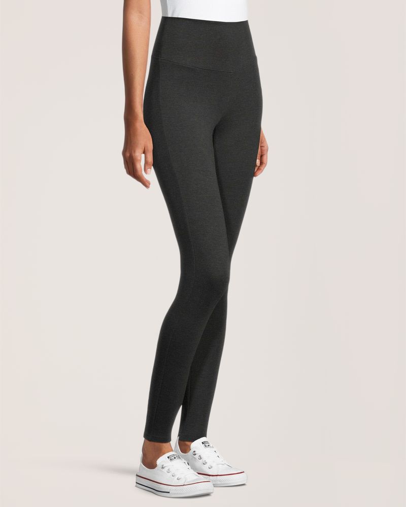 Legging en point de Rome à taille gainante Curve-TechMD pour femmes, Denver Hayes
