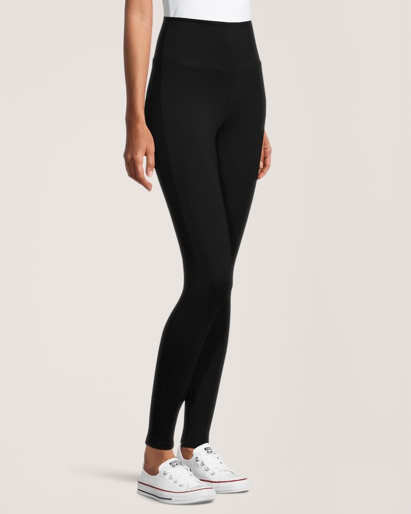 Legging en point de Rome à taille gainante Curve-TechMD pour femmes, Denver Hayes