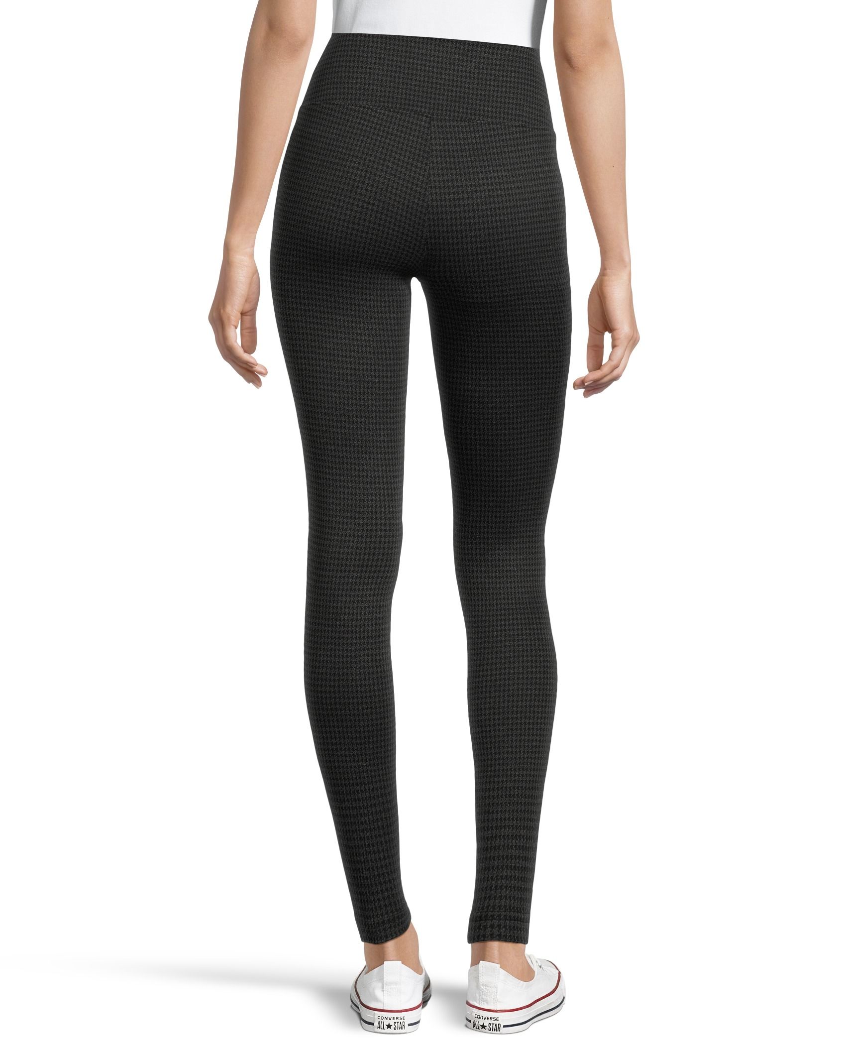 High Waisted Solid Color Tummy Control Leggings Compression Tights