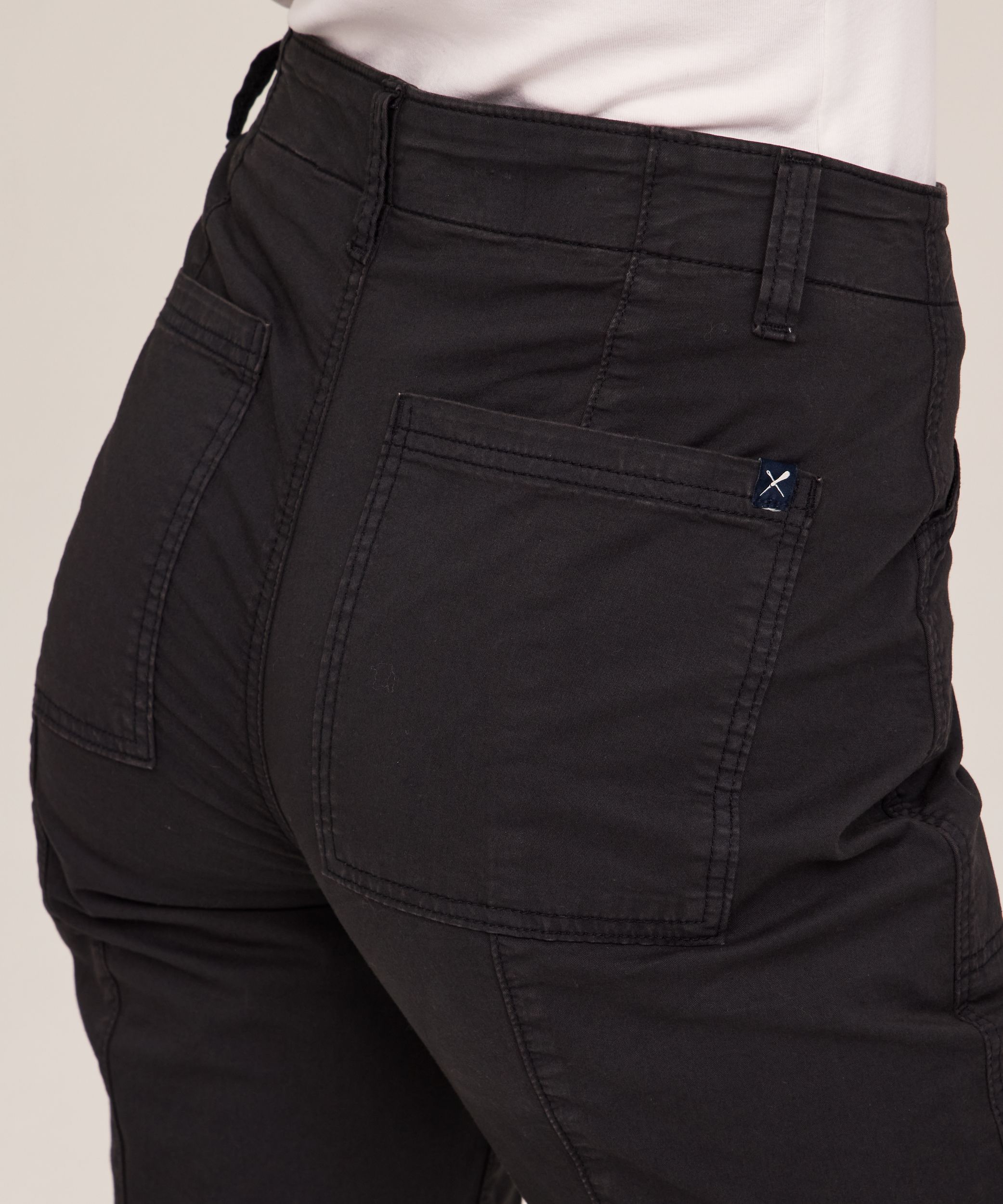 Denver Hayes Women's Garment Wash Stretch Pants