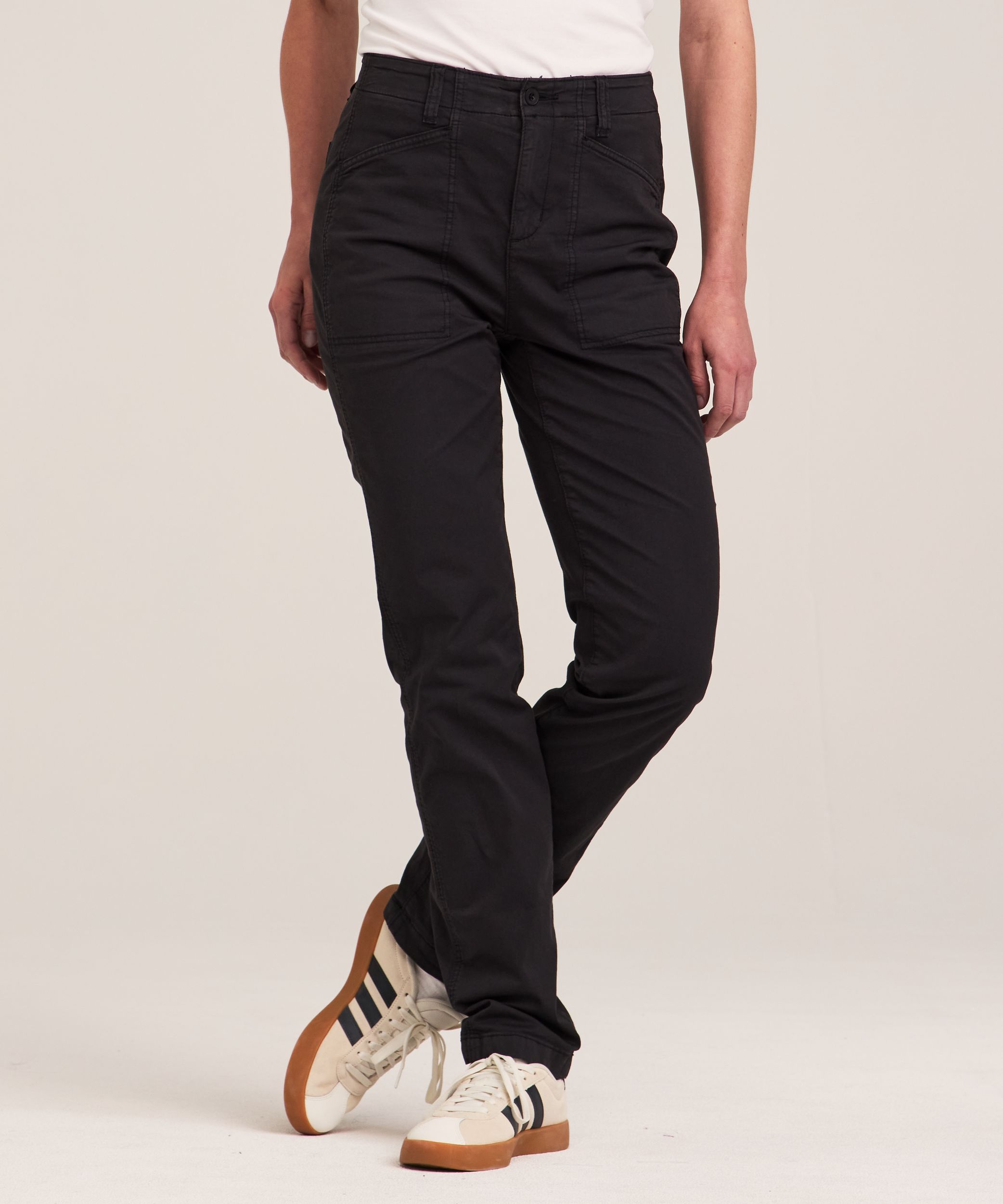 Denver Hayes Women's Garment Wash Stretch Pants