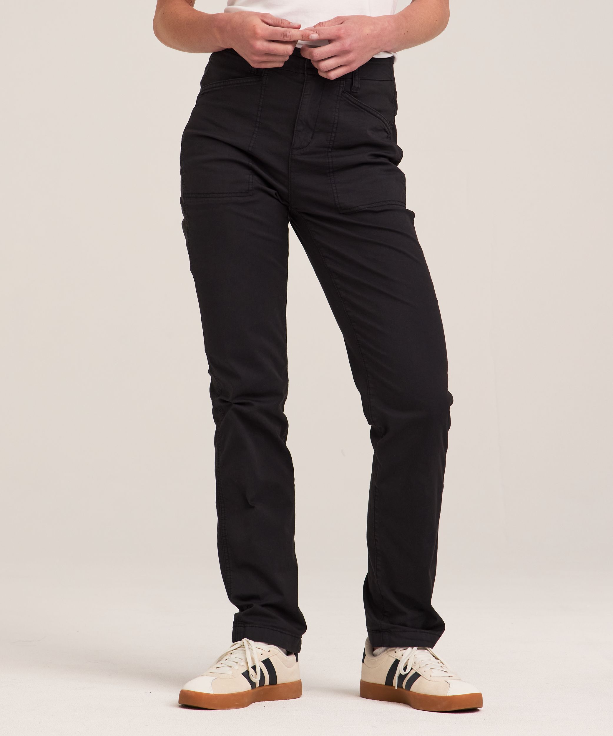 Denver Hayes Women's Garment Wash Stretch Pants