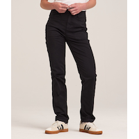 Denver Hayes Women's Garment Wash Stretch Pants Front_Flat