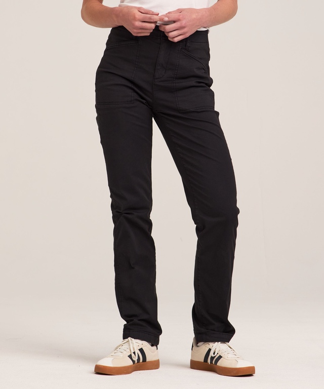 Pantalon extensible lavé après confection pour femmes, Denver Hayes