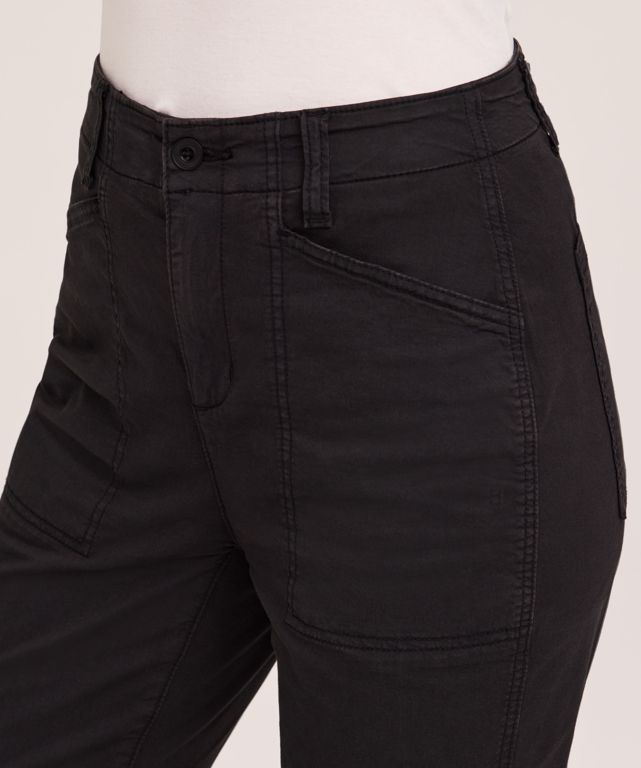 Denver Hayes Women's Garment Wash Stretch Pants