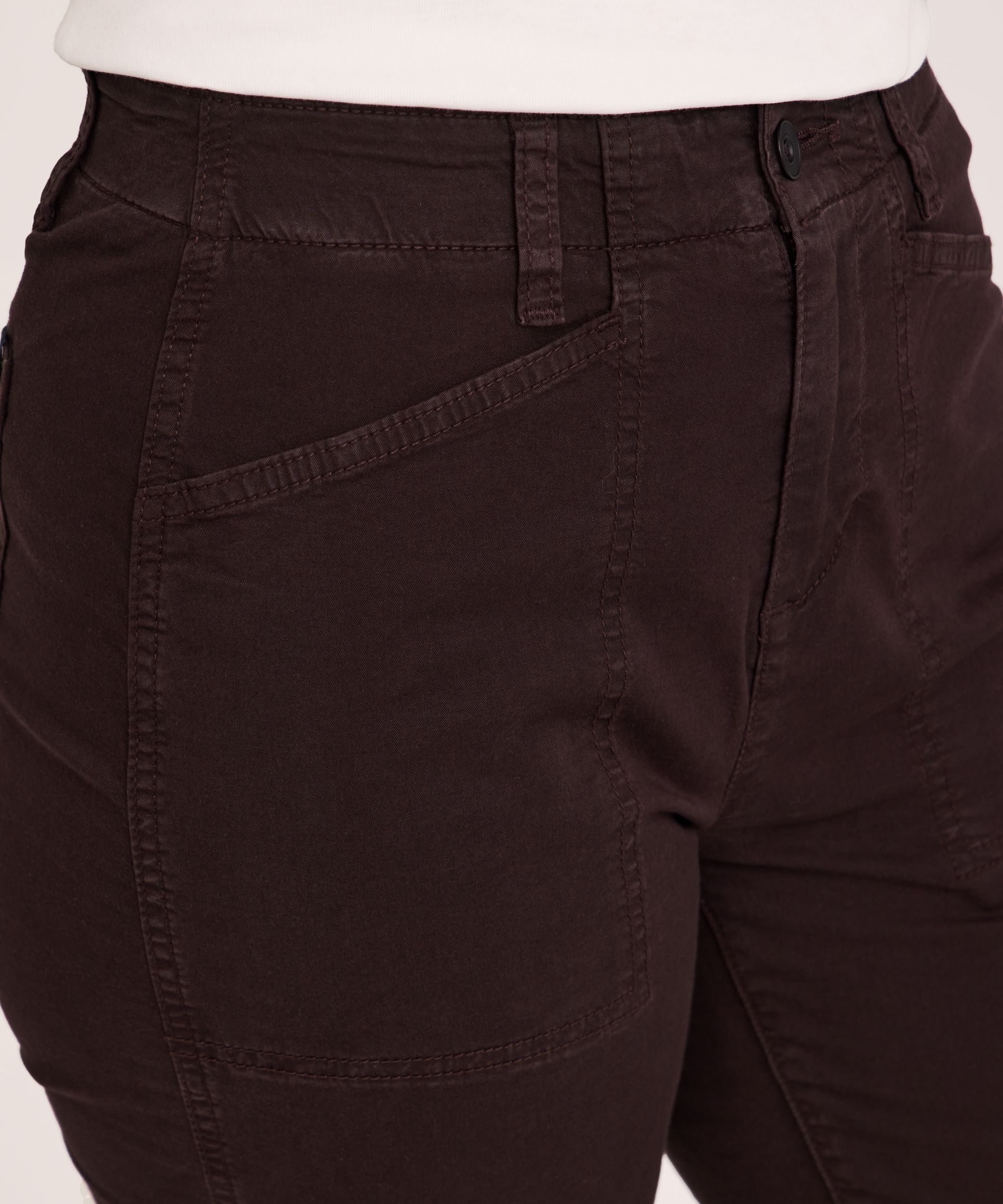 Denver Hayes Women's Garment Wash Stretch Pants
