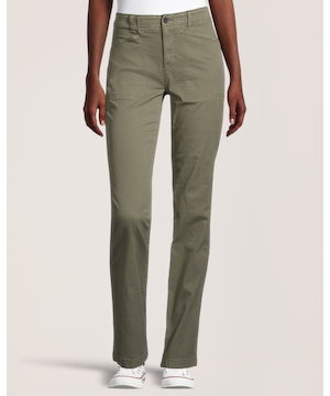 Pantalon extensible lavé après confection pour femmes, Denver Hayes