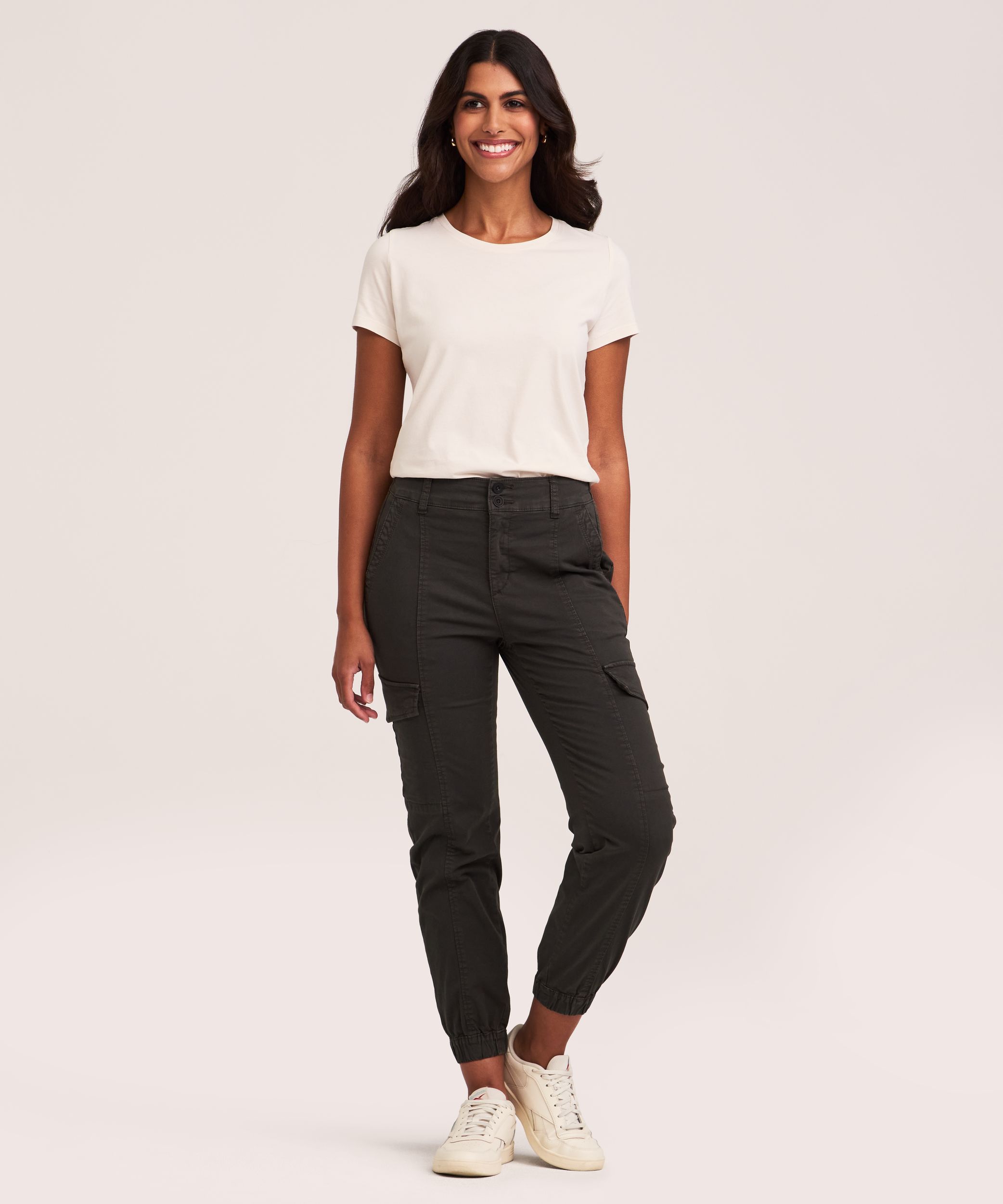 Pantalon de jogging lavé après confection pour femmes, Denver Hayes