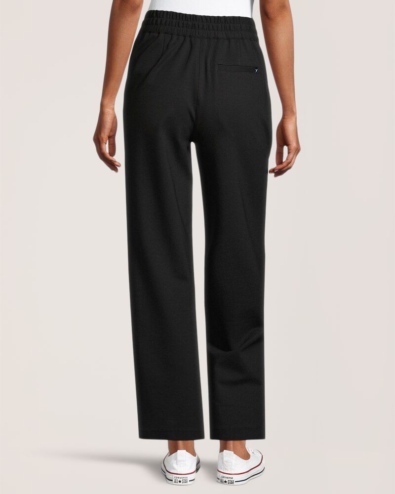 Denver Hayes Women's Pull On Easy Wide Leg Knit Pants