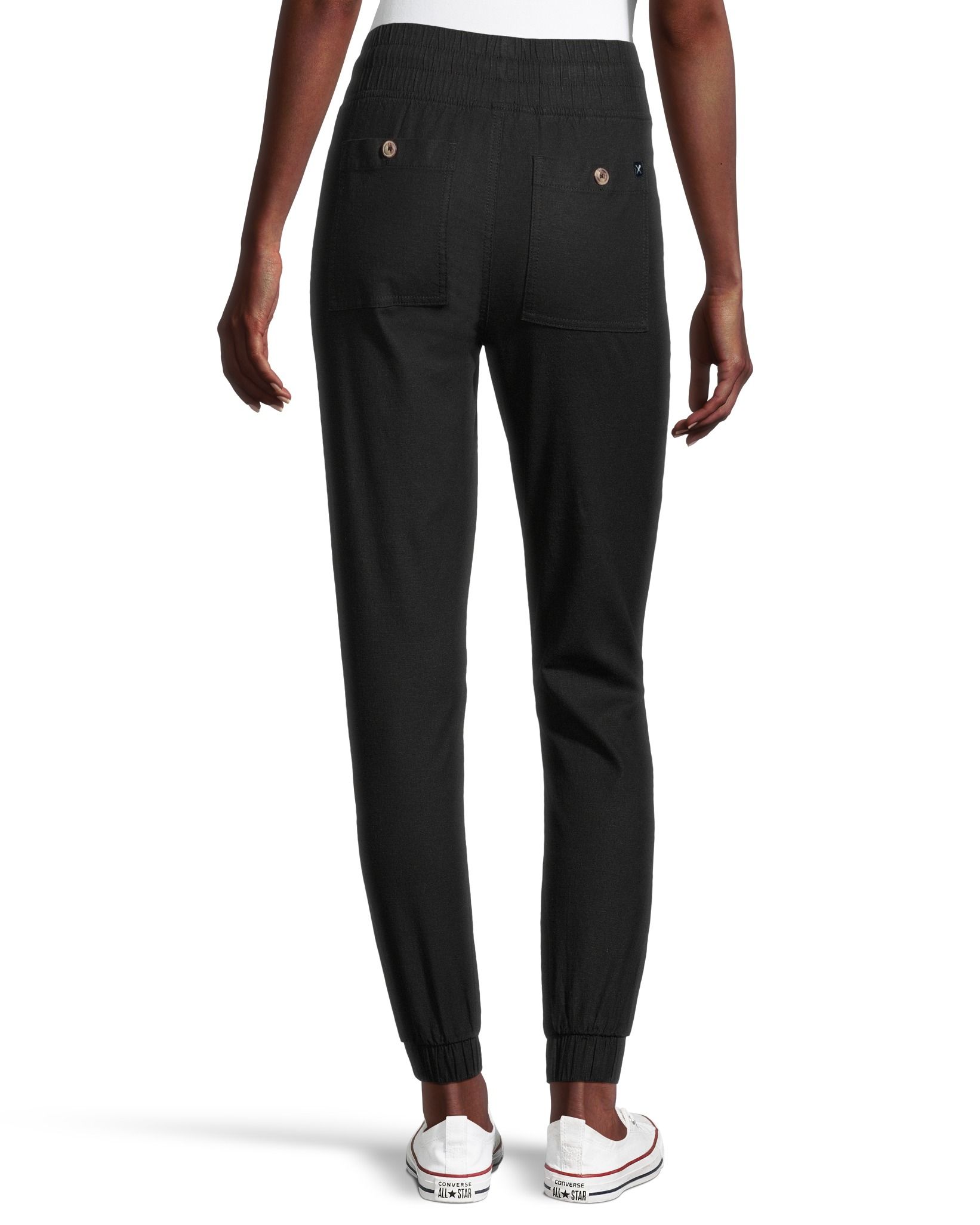 Linen on sale joggers womens