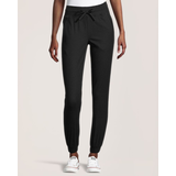 Pantalon de jogging à enfiler en lin pour femmes, Denver Hayes Front_Flat
