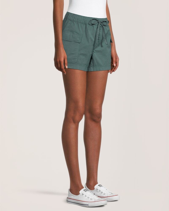 Short à enfiler lavé après confection pour femmes, Denver Hayes