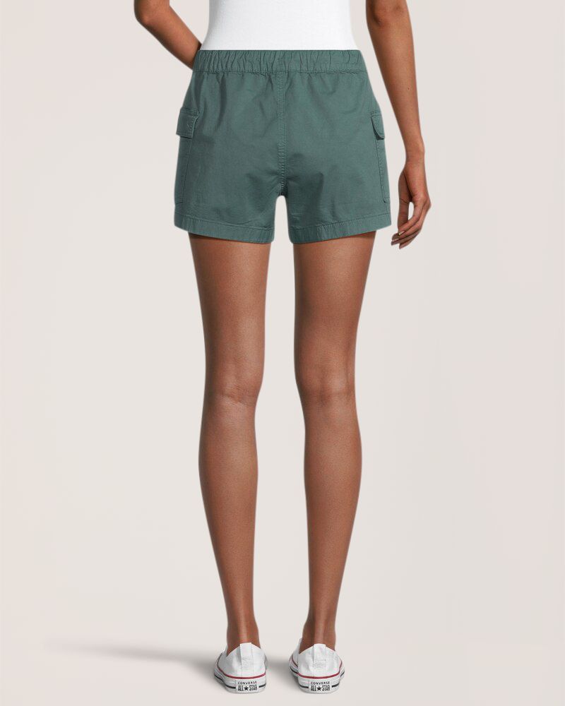 Short à enfiler lavé après confection pour femmes, Denver Hayes