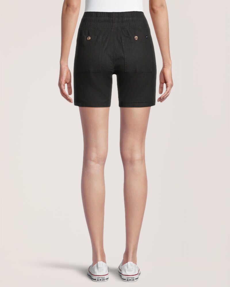 Bermuda en lin pour femmes, Denver Hayes