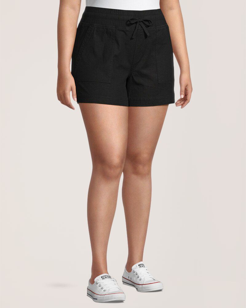 Short en lin pour femmes, Denver Hayes