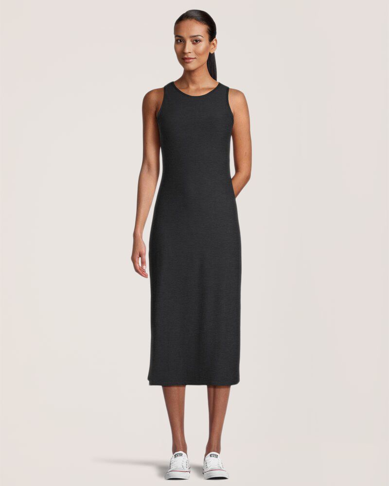 Shambhala Women's Shelf Bra Long Knit Dress