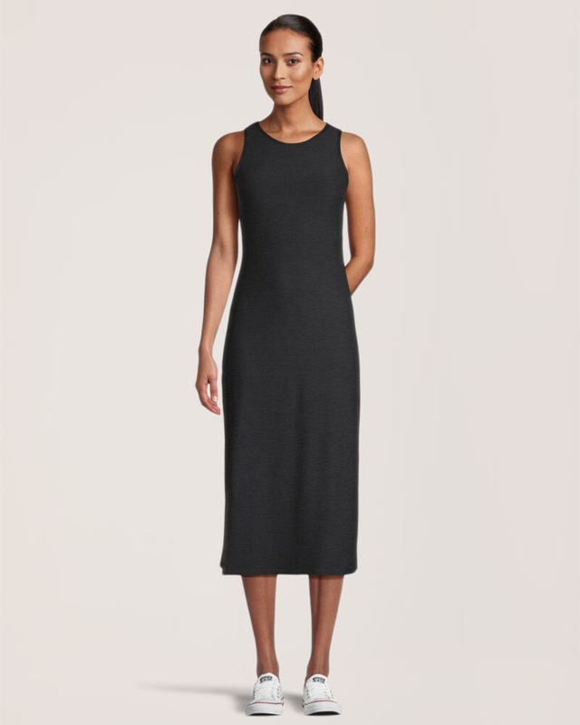 Shambhala Women's Shelf Bra Long Knit Dress