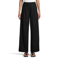 Jules & Leopold Women's Pull On Linen Pant Front_Flat