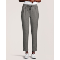 Denver Hayes Women's Pull On Easy Knit Pant Front_Flat