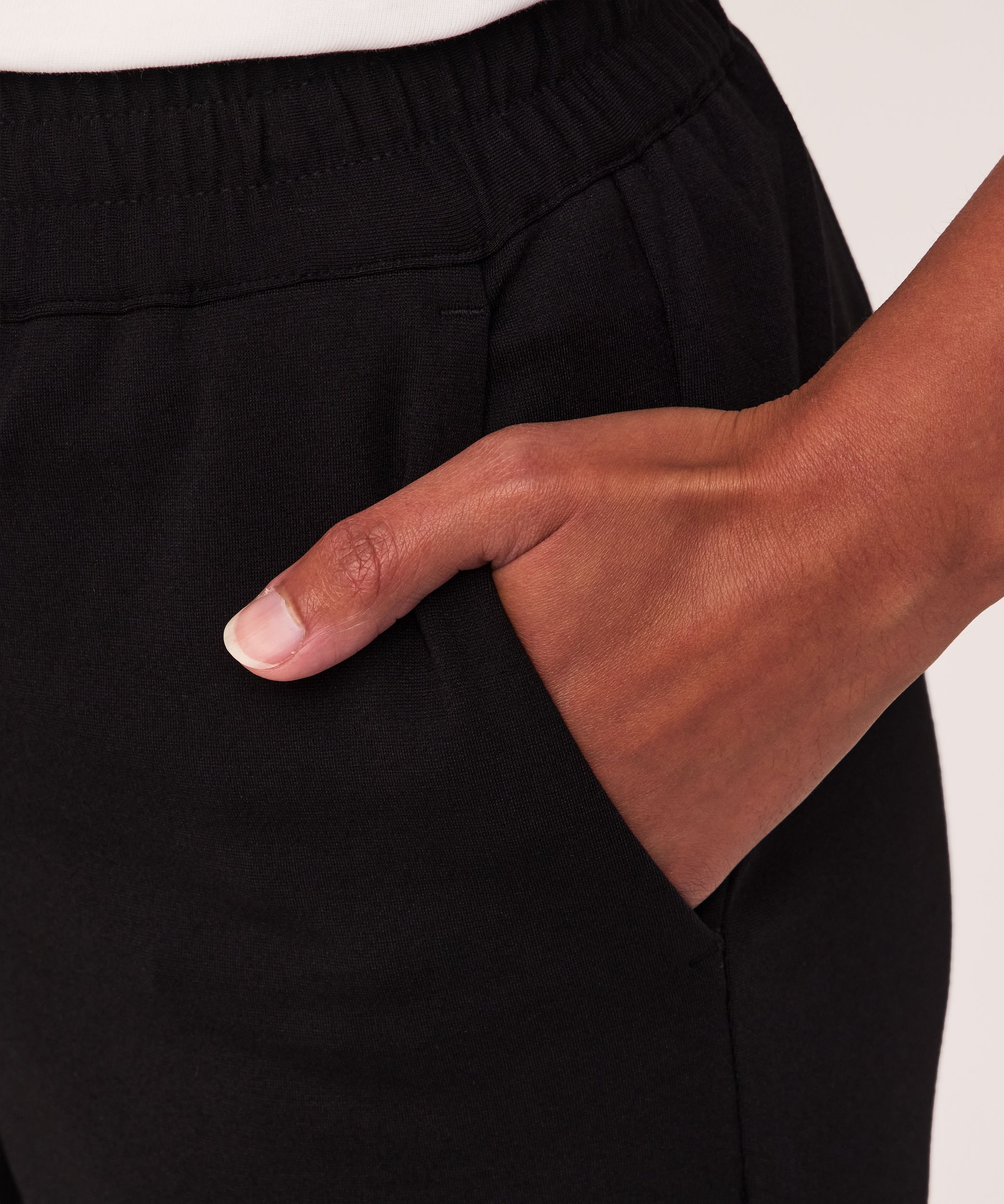 Denver Hayes Women's Easy Knit Wide Leg Full Length Pants