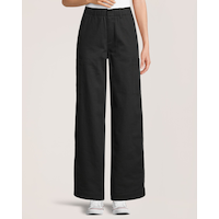 Pantalon flammé avec poches à jambe large pour femmes, Denver Hayes Front_Flat