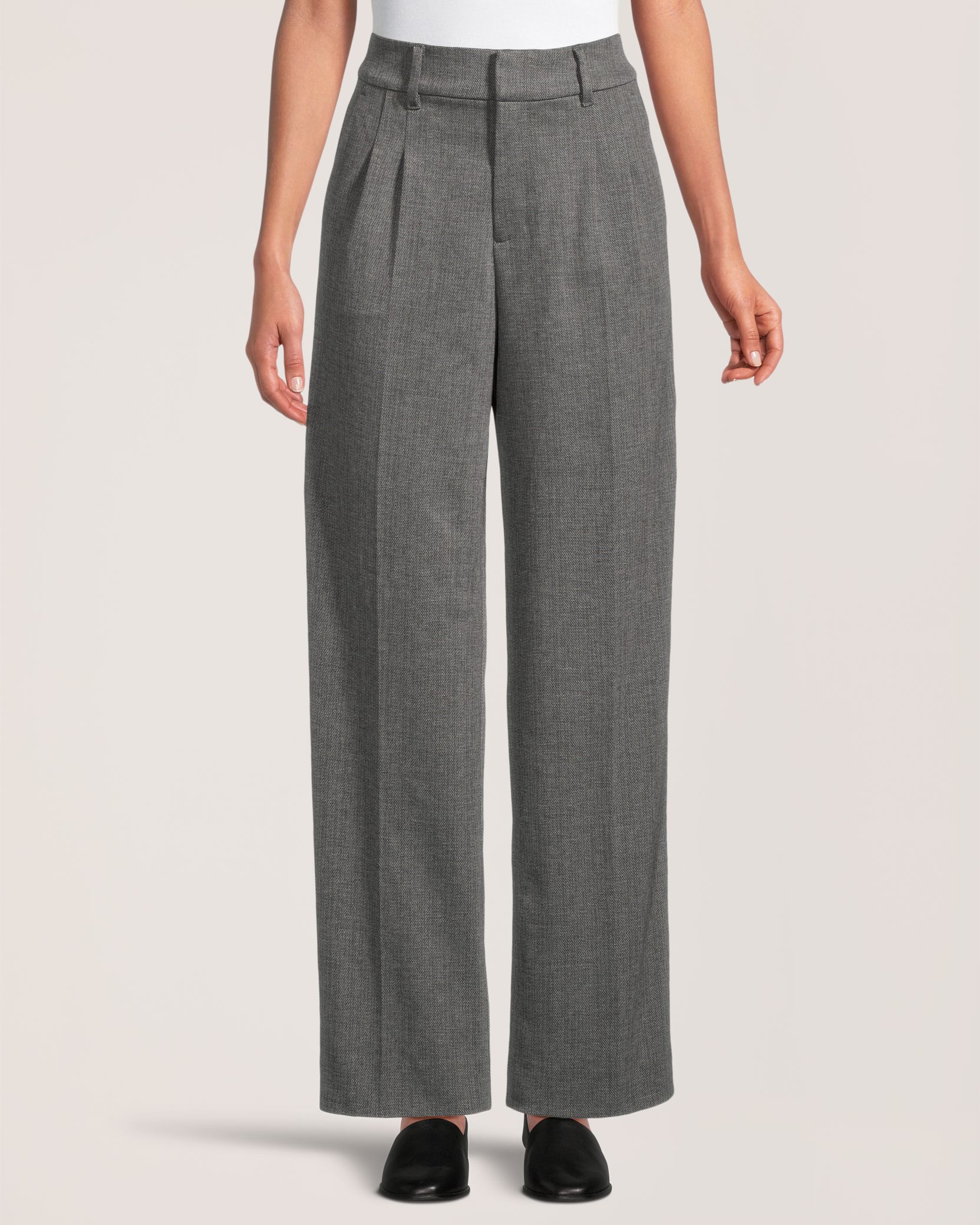 Pantalon facile à enfiler en tricot pour femmes, Denver Hayes