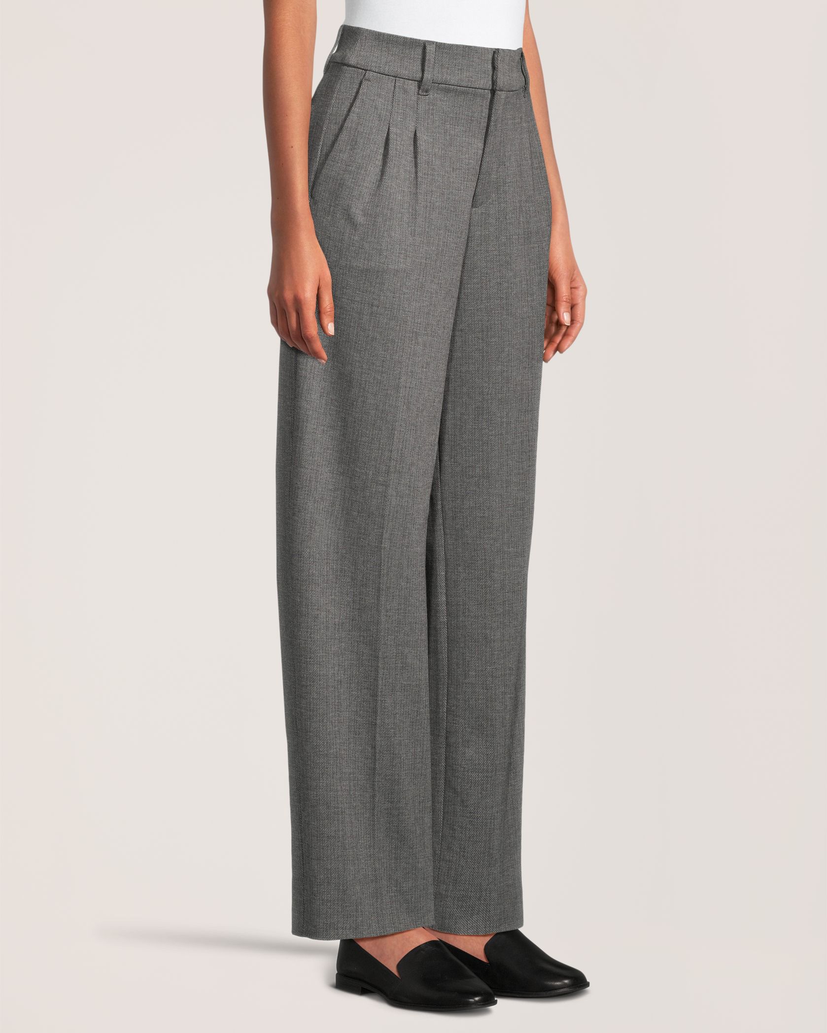 Pantalon facile à enfiler en tricot pour femmes, Denver Hayes