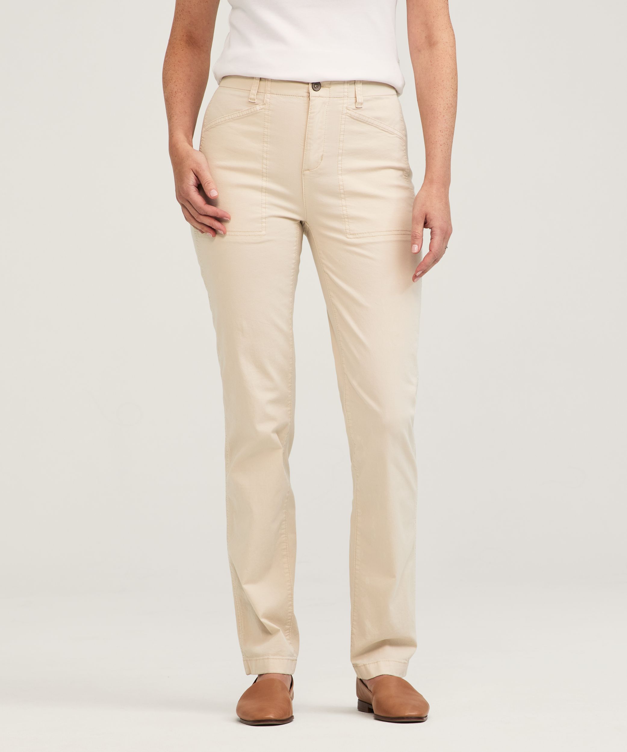 Denver Hayes Women's Garment Wash Stretch Pants