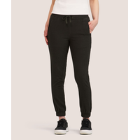 Denver Hayes Women's Linen Joggers Front_Flat