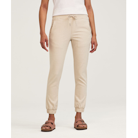 Denver Hayes Women's Linen Joggers Front_Flat