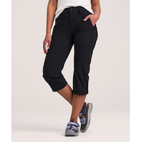 WindRiver Women's Hyper-Dri Hiking Capris Front_Flat