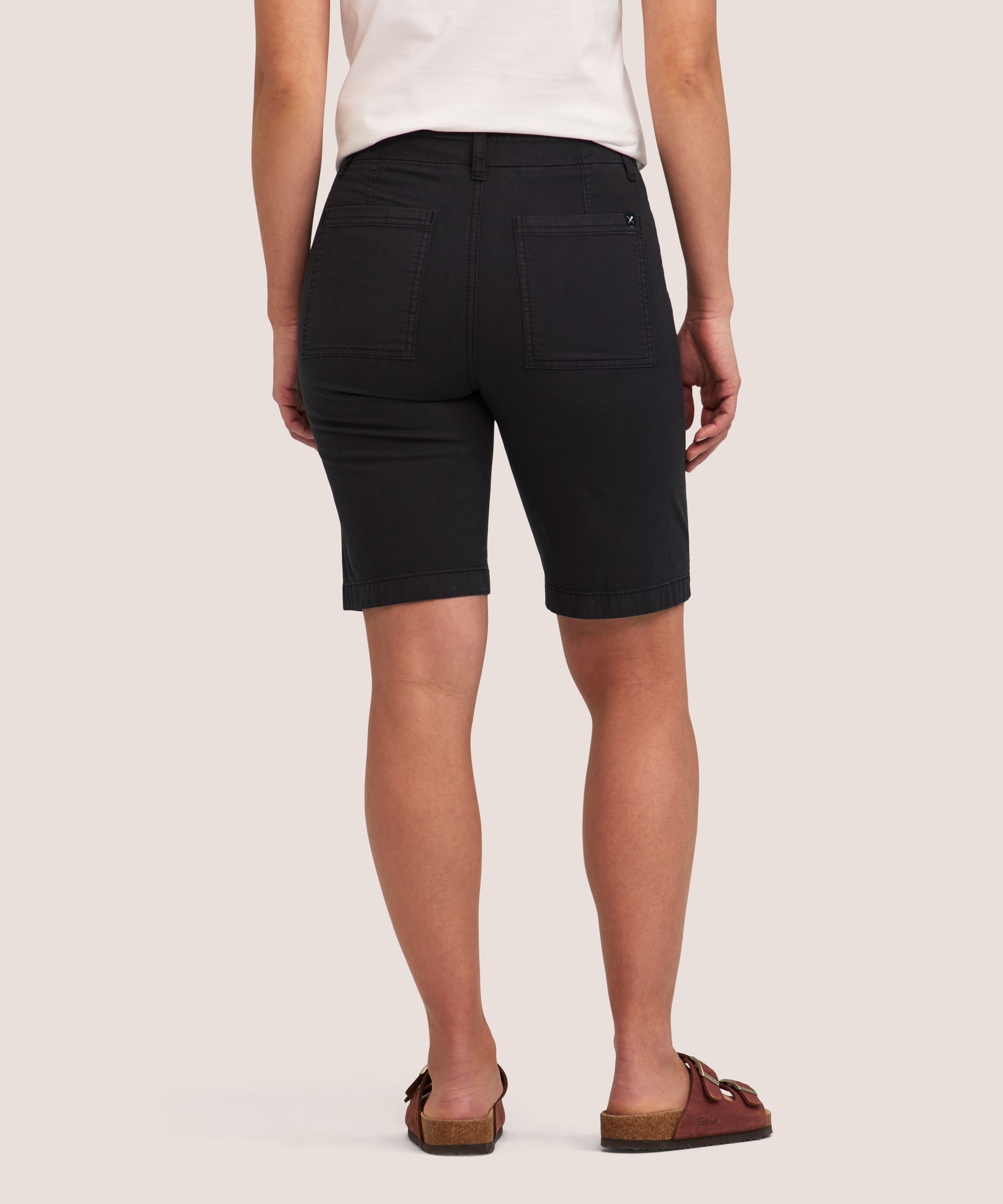 Bermuda lavé après confection pour femmes, Denver Hayes