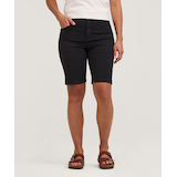 Denver Hayes Women's Garment Wash Bermuda Short Front_Flat