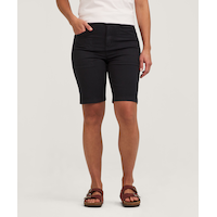 Denver Hayes Women's Garment Wash Bermuda Short Front_Flat