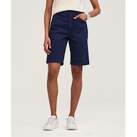 Denver Hayes Women's Garment Wash Bermuda Short