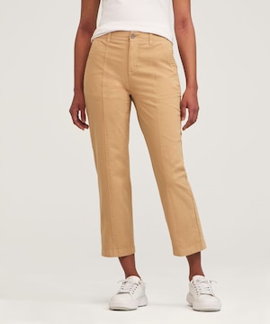 Pantalon court lavé après confection pour femmes, Denver Hayes