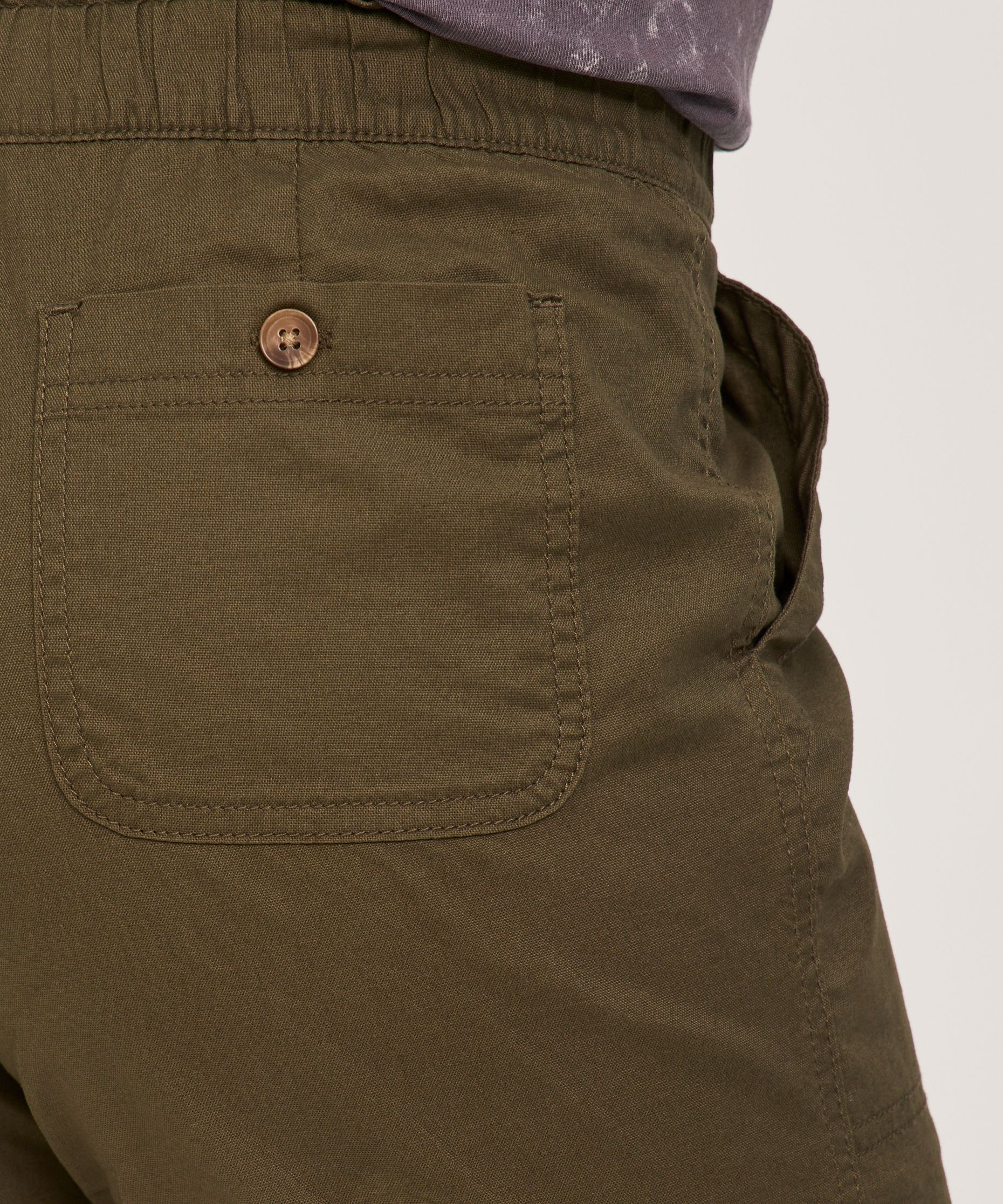 Short à enfiler en toile extensible pour femmes, FarWest