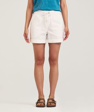 Short à enfiler en toile extensible pour femmes, FarWest