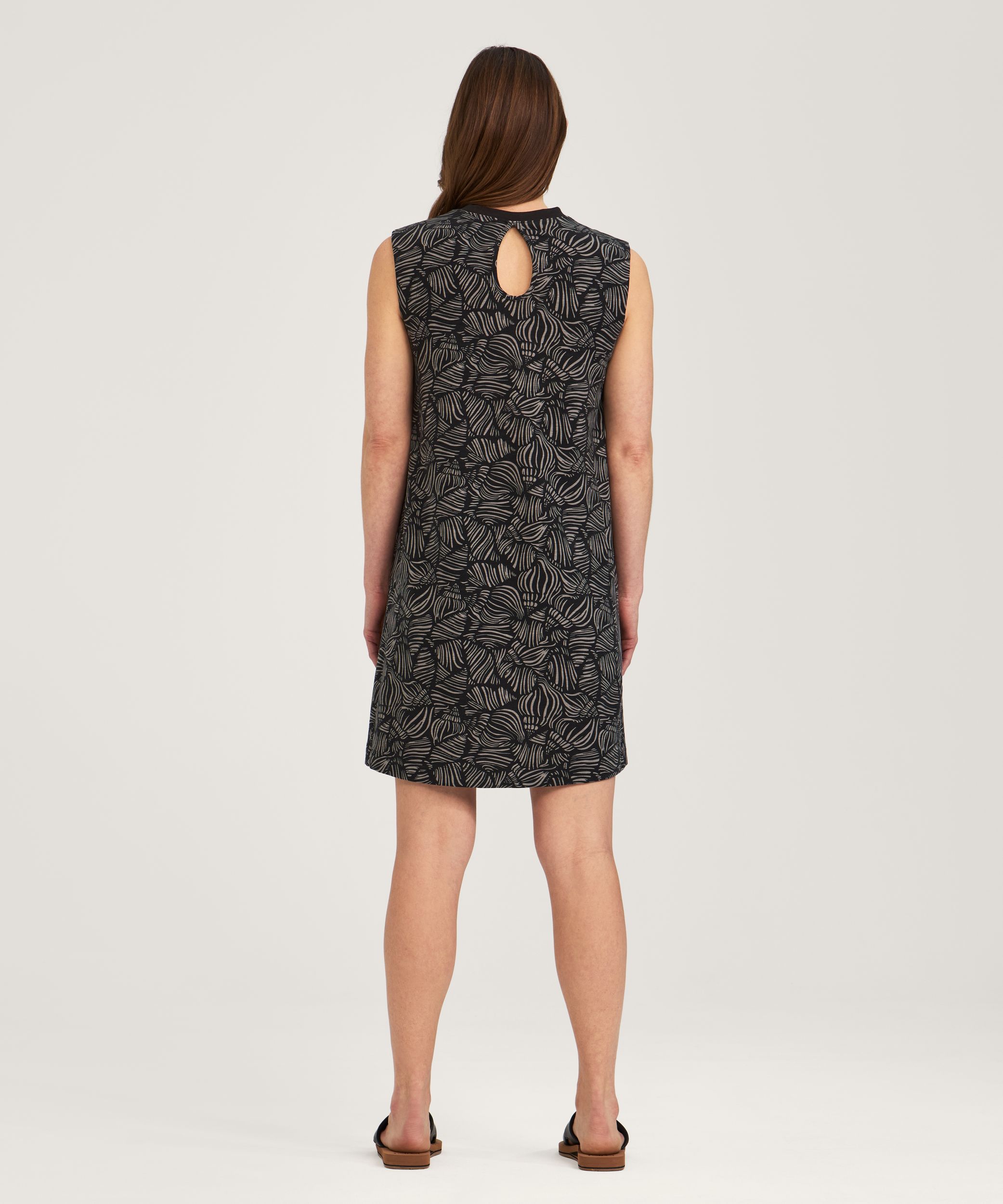 Robe t-shirt style débardeur en tricot pour femmes, FarWest