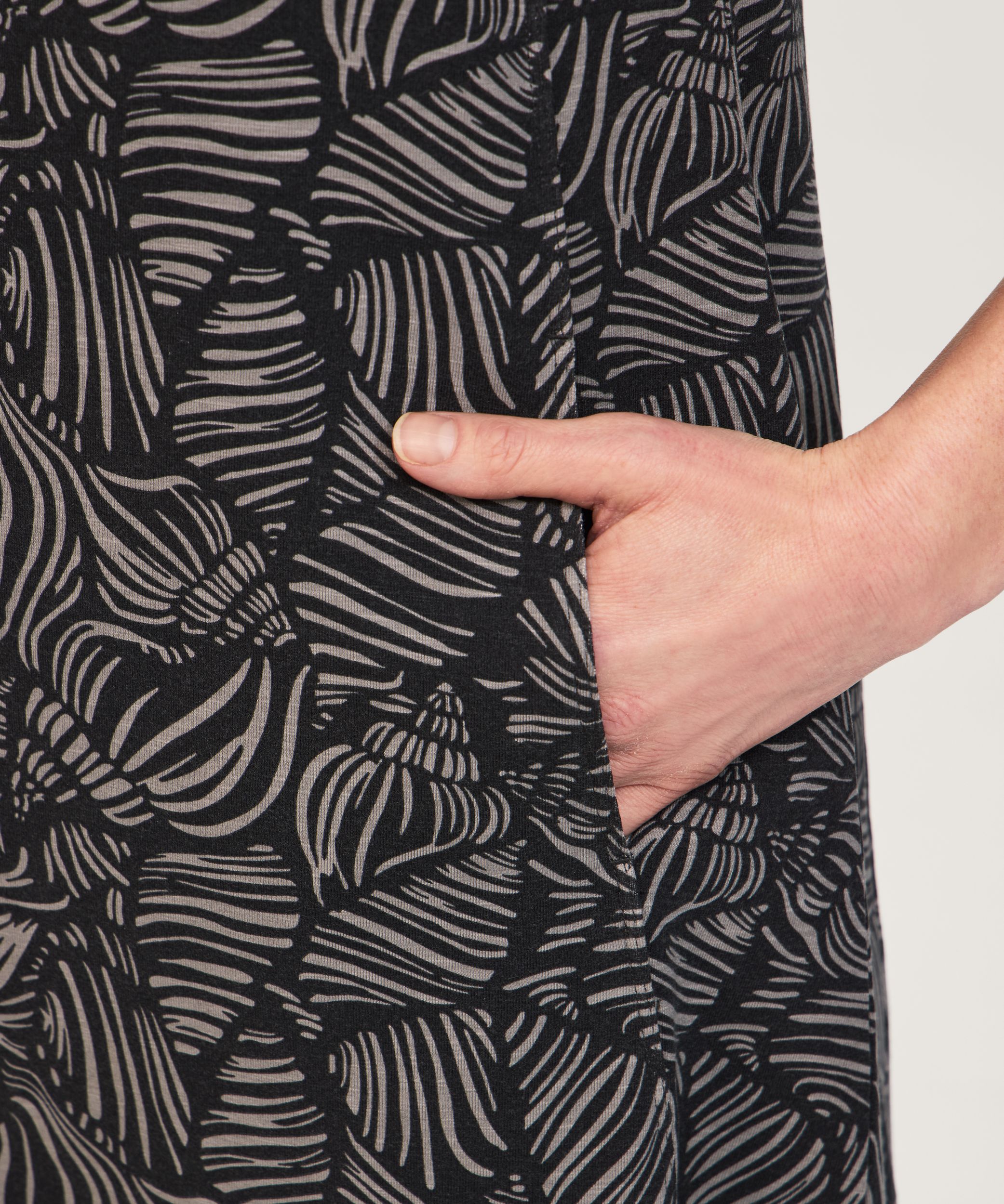 Robe t-shirt style débardeur en tricot pour femmes, FarWest