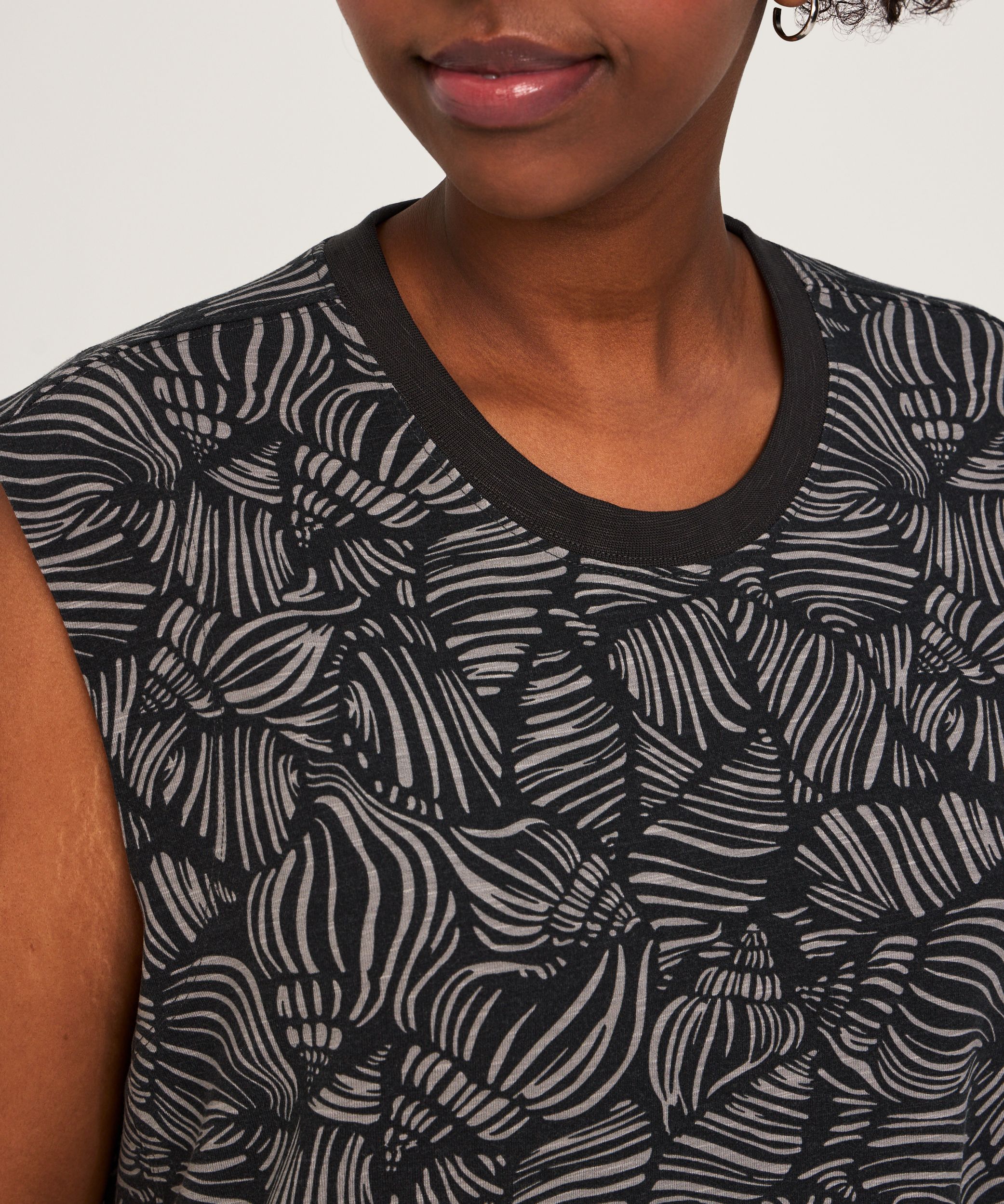 Robe t-shirt style débardeur en tricot pour femmes, FarWest