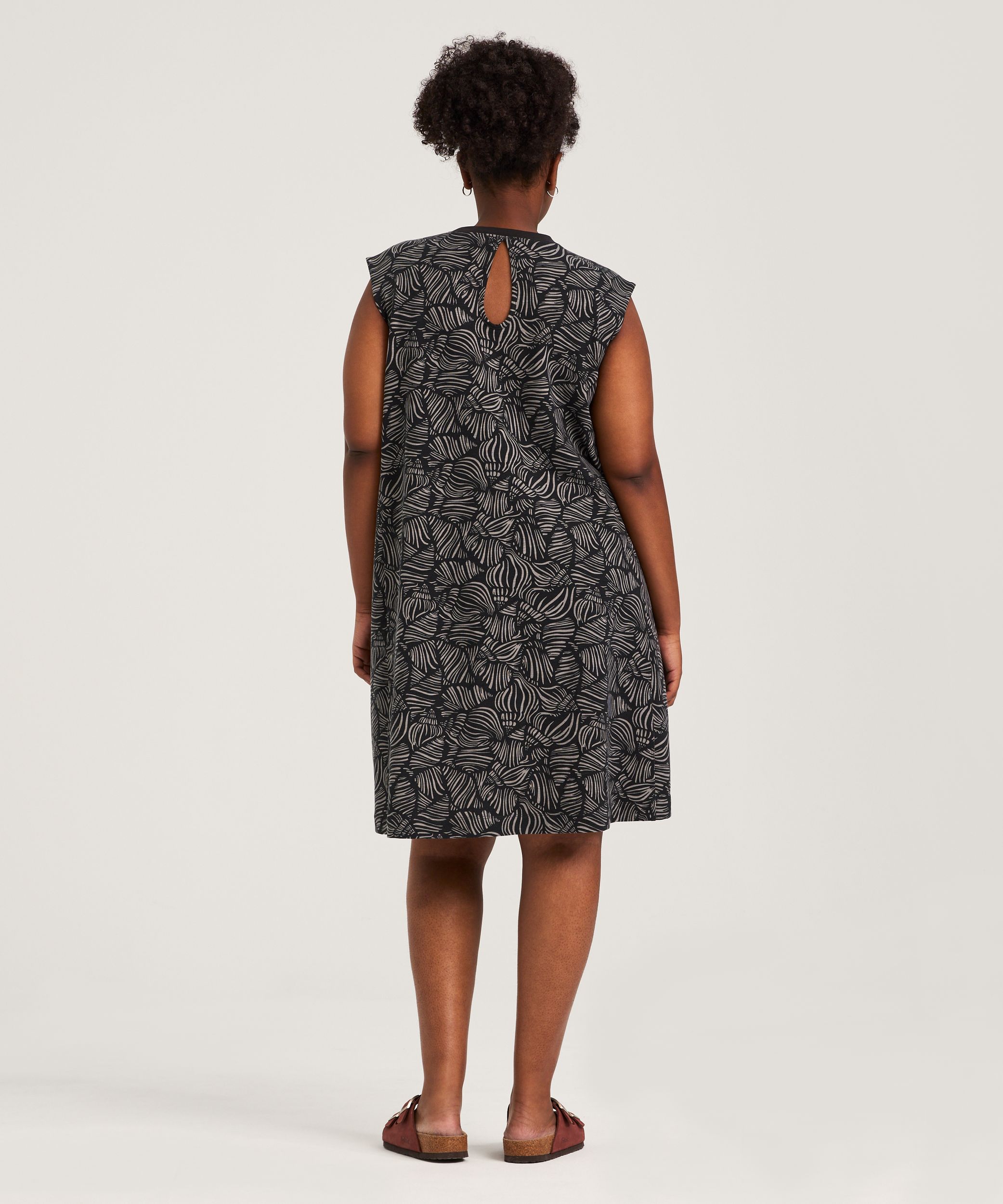 Robe t-shirt style débardeur en tricot pour femmes, FarWest