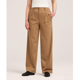 Denver Hayes Women's Pleated Knit Trouser Front_Flat