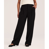 Denver Hayes Women's Pleated Trouser Pants Front_Flat