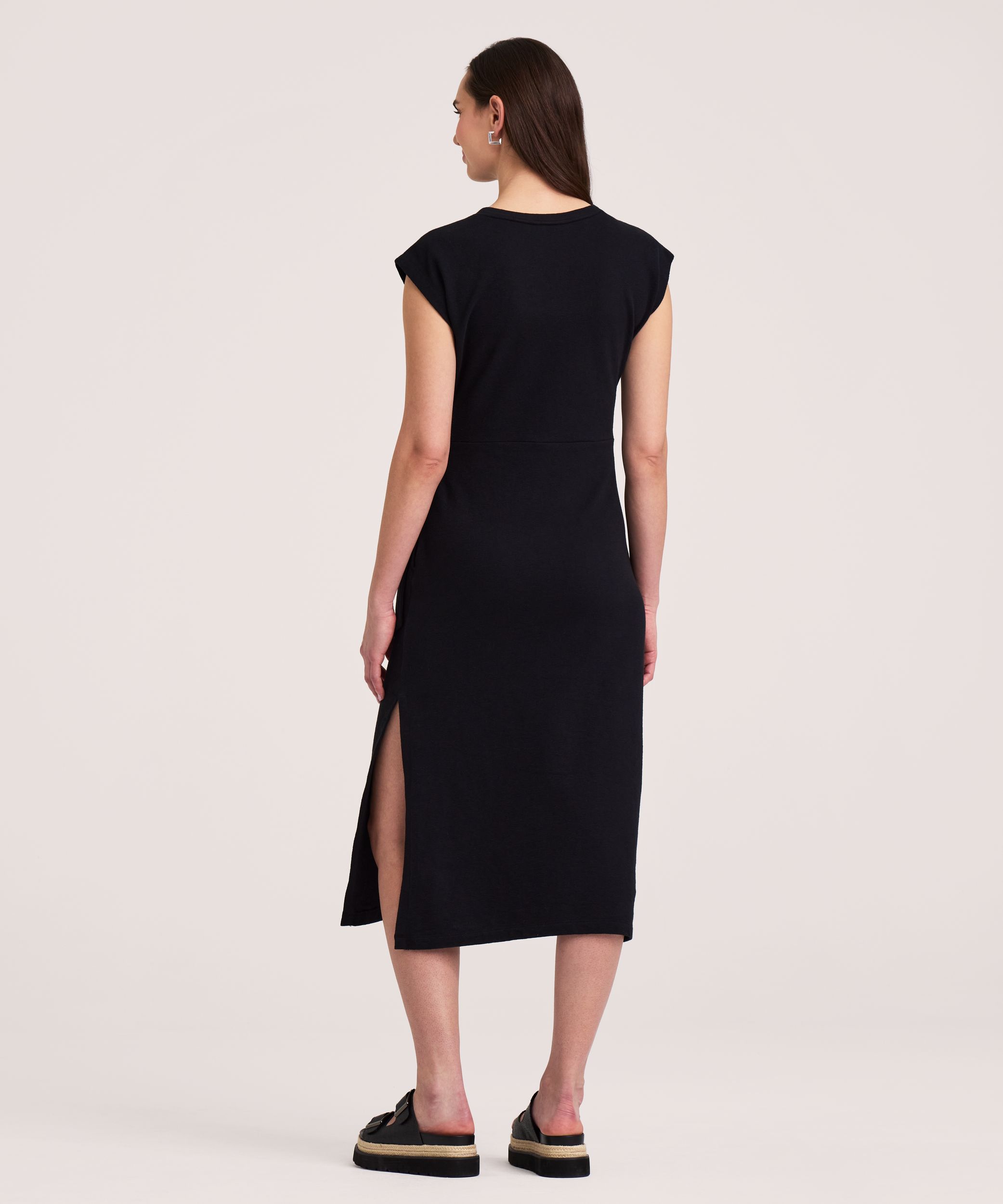 Denver Hayes Women's Front Tie Knit Dress