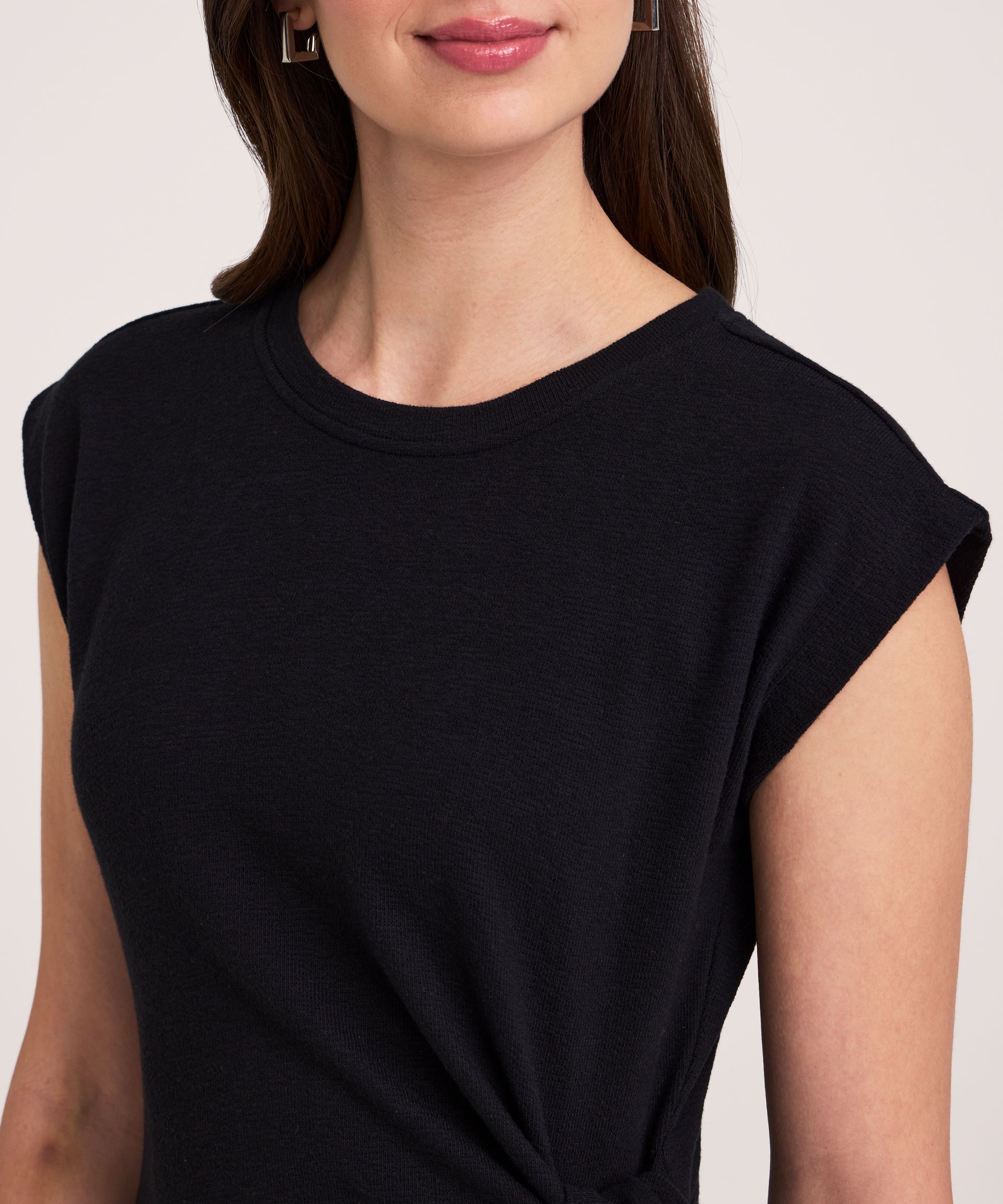 Denver Hayes Women's Front Tie Knit Dress