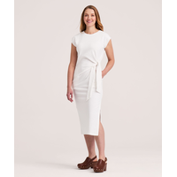 Denver Hayes Women's Front Tie Knit Dress